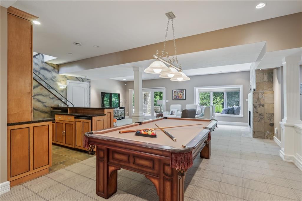 7091 Pinehurst Drive Presto, PA 15142 - Photo 18 of 29 a room with pool table and windows