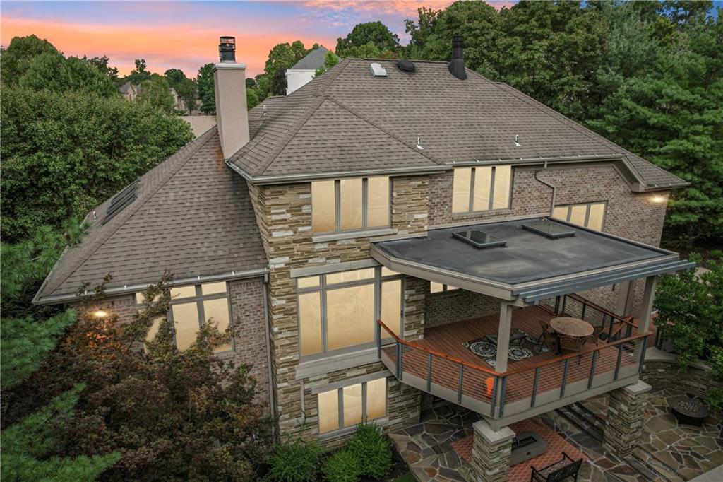 7091 Pinehurst Drive Presto, PA 15142 - Photo 29 of 29 a aerial view of a house with table and chairs