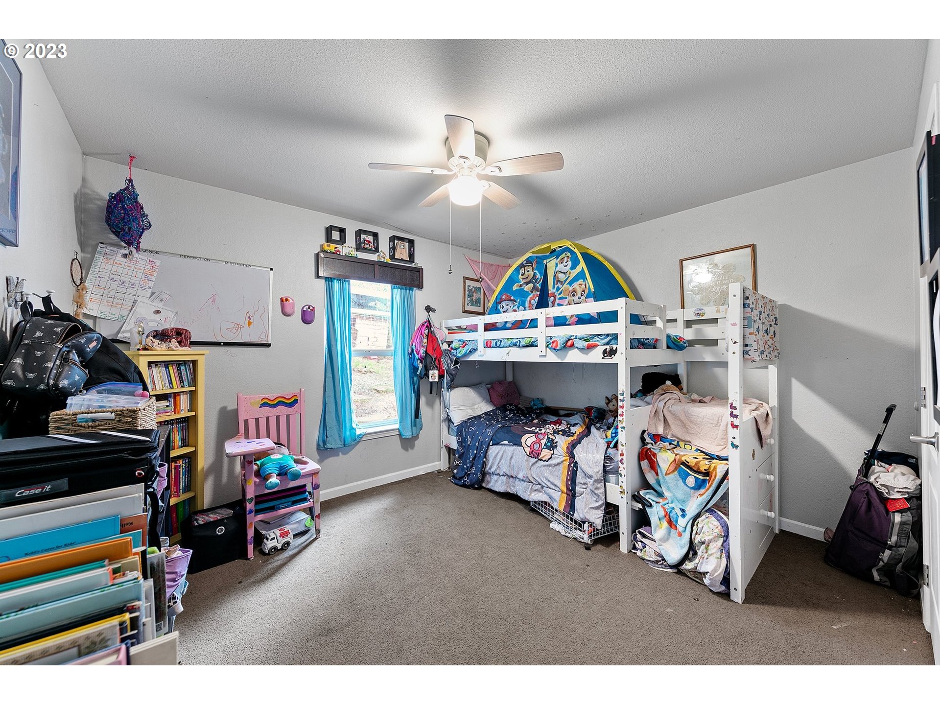 78124 Daybreak Drive Cottage Grove, OR 97424 - Photo 27 of 46 a children room with toys and ceiling fan