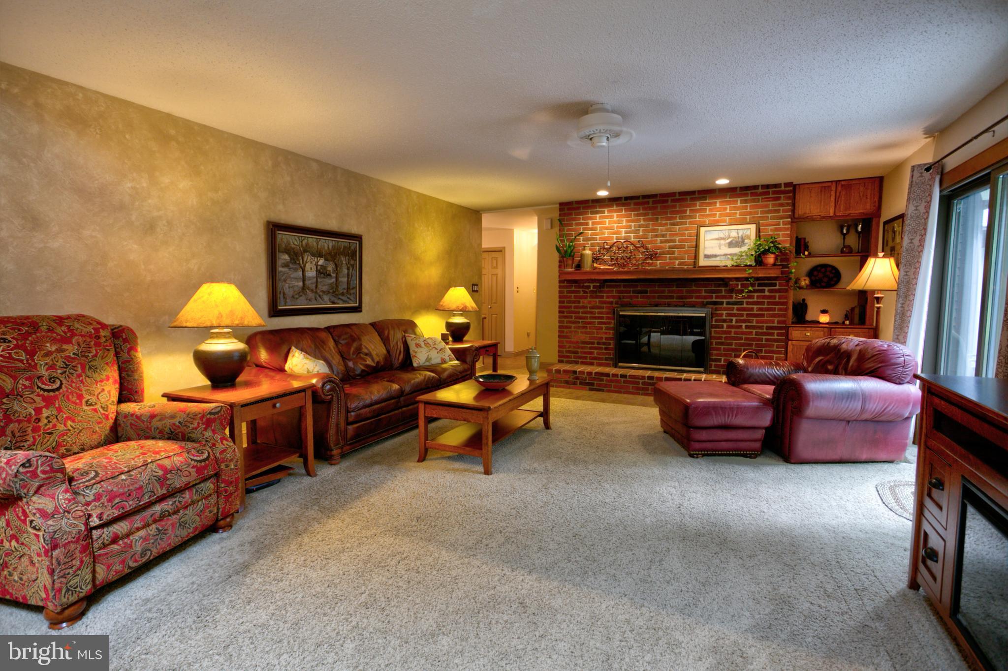 473 Mt Penn Road Reading, PA 19607 - Photo 25 of 53 Brick Wood-Burning Fireplace