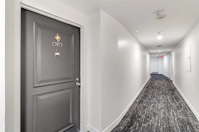 a view of empty room