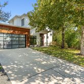 a view of a house with a outdoor space