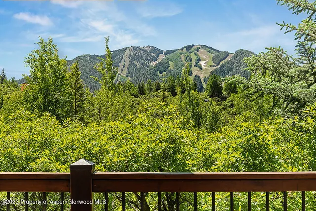 a view of a city from a balcony