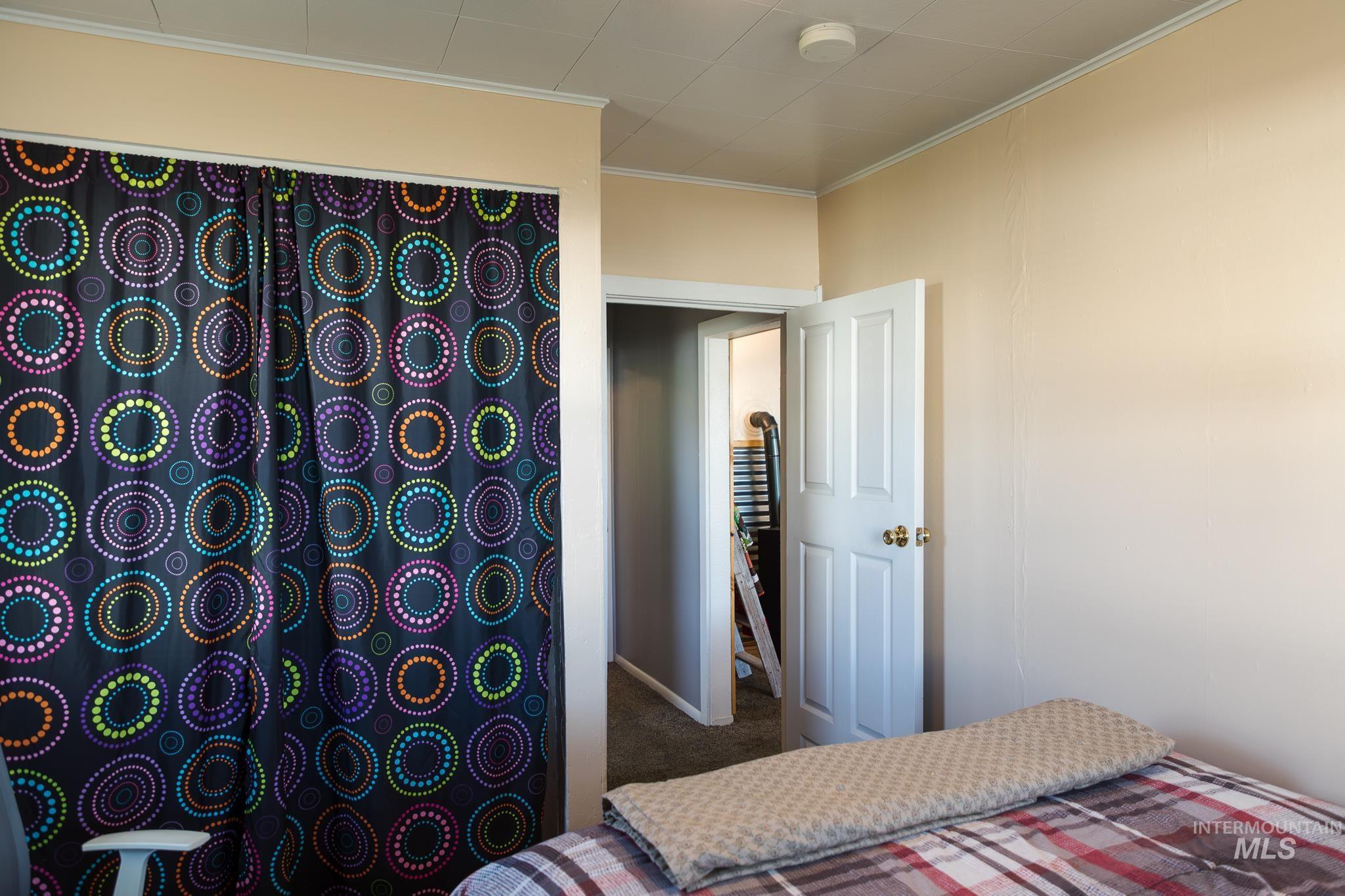 211 Northeast 3rd Avenue Ontario, OR 97914 - Photo 16 of 40 Bedroom with crown molding and carpet flooring
