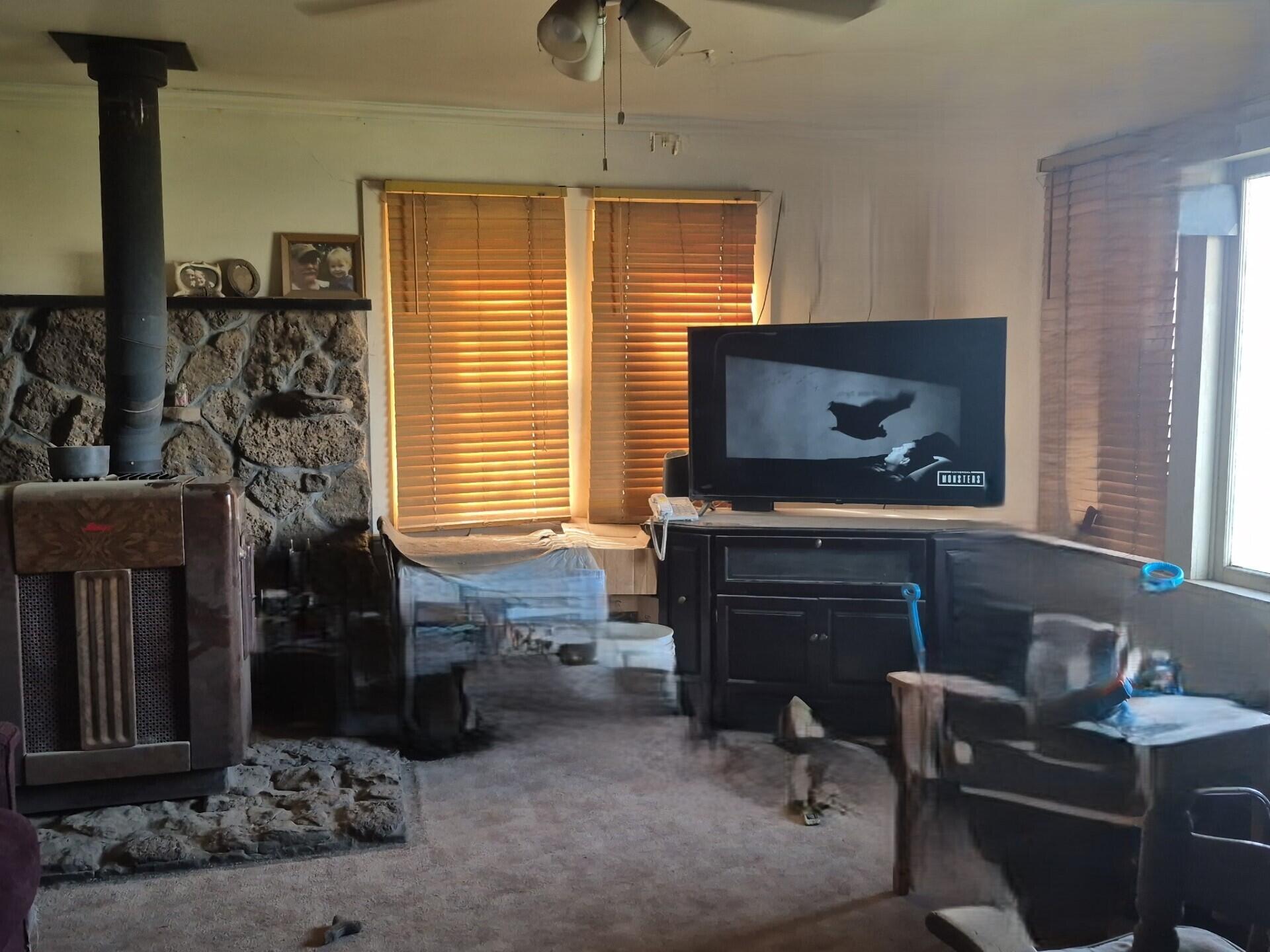 406 Sharp Road Klamath Falls, OR 97603 - Photo 2 of 8 WOOD STOVE BELONGS TO TENANT. OTHER STOVE IN BARN