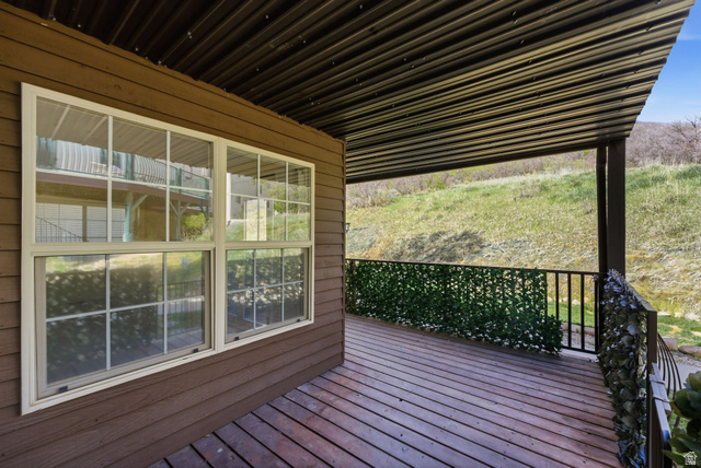 1041 West Grindelwald Court, Unit R5 Midway, UT 84049 - Photo 29 of 44 A private outdoor patio space that extends the living area and offers easy access to the surrounding outdoors.