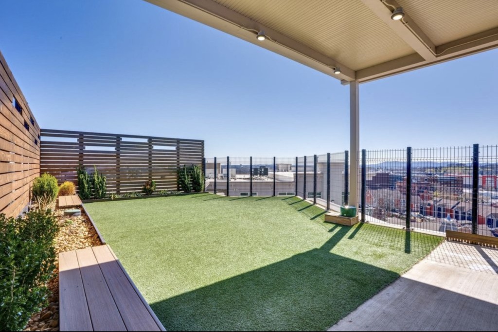 20 Rutledge Street, Unit 108 Nashville, TN 37210 - Photo 44 of 56 a view of a swimming pool with a lounge chairs