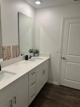 a outdoor space with furniture