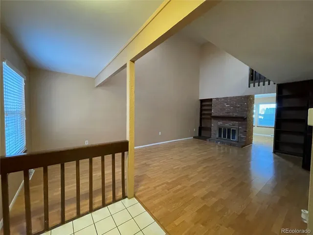 a view of livingroom with furniture and wooden floor