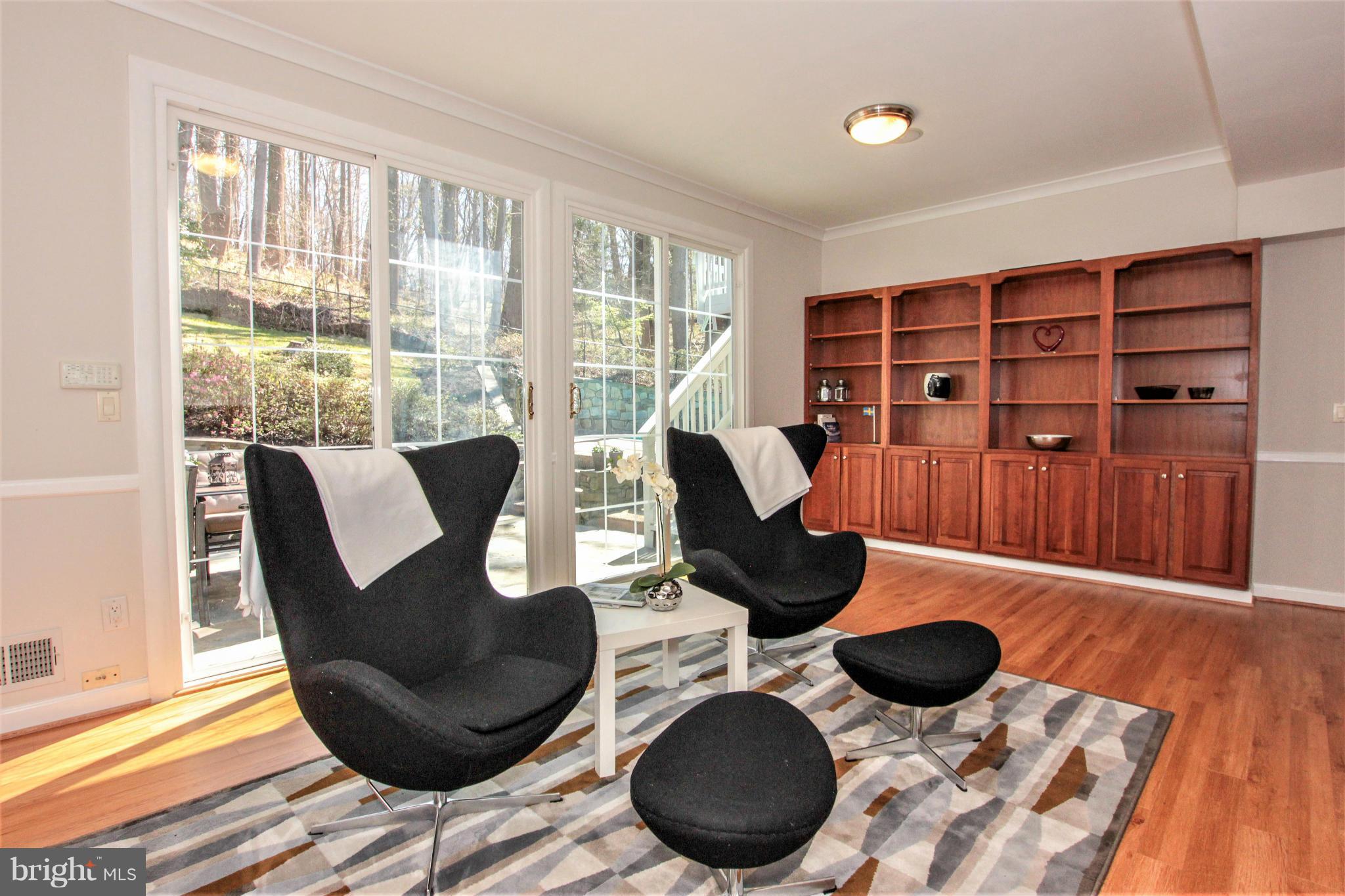 1329 Merrie Ridge Road McLean, VA 22101 - Photo 14 of 30 a living room with furniture and a wooden floor