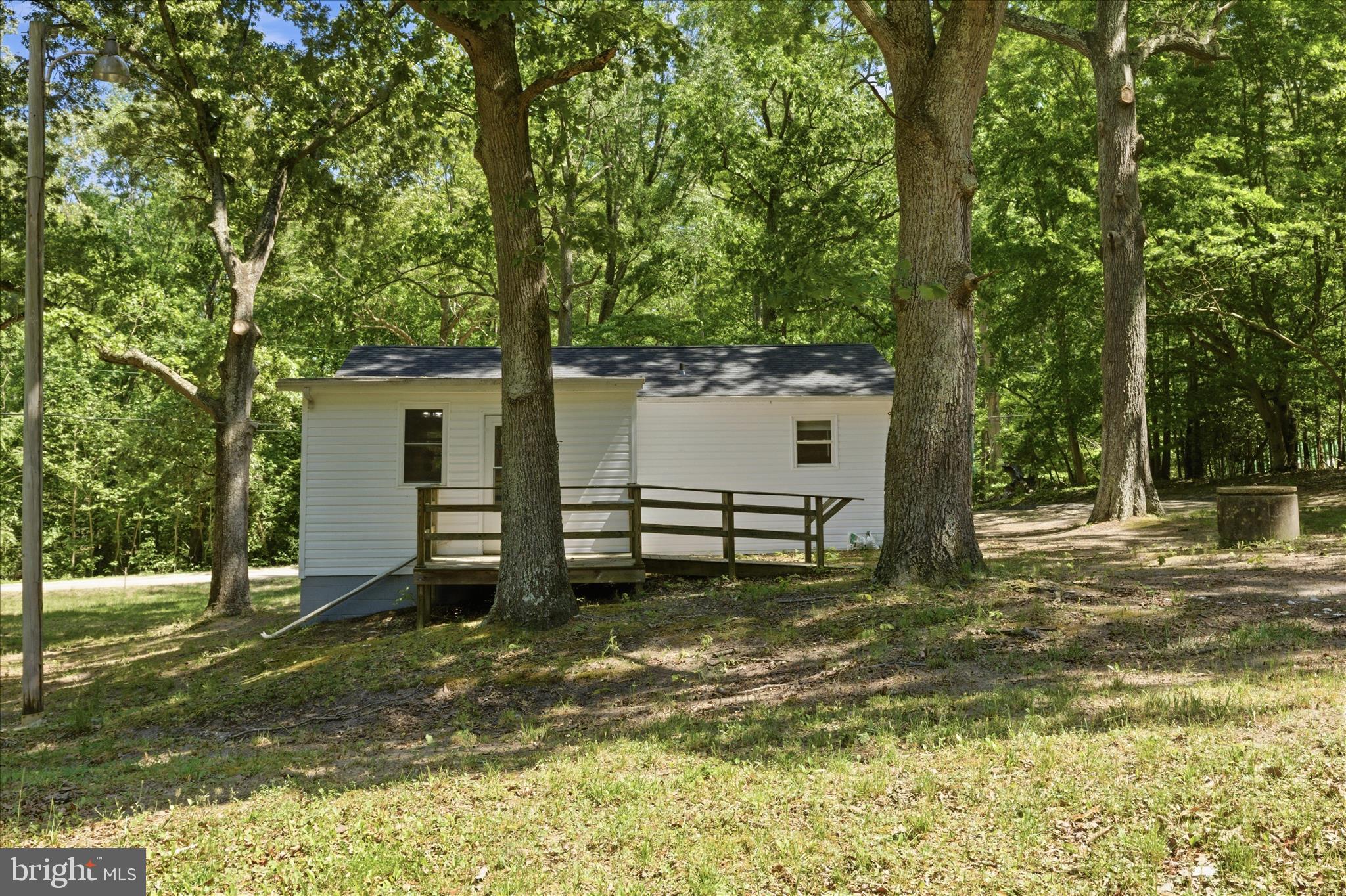 6815 Marshall Road St. Leonard, MD 20685 - Photo 36 of 43 a view of a house with backyard