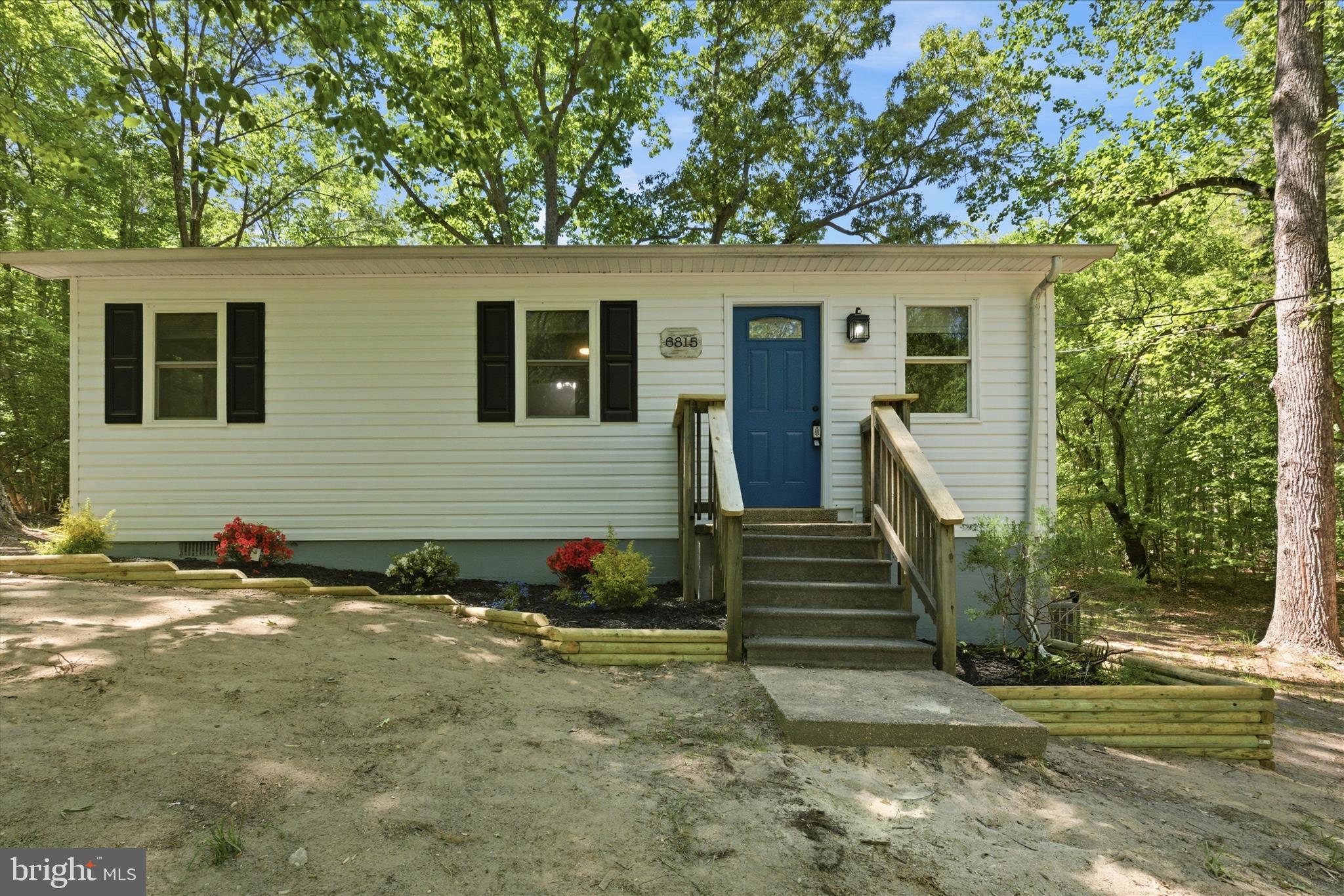 6815 Marshall Road St. Leonard, MD 20685 - Photo 40 of 43 a view of a house with backyard