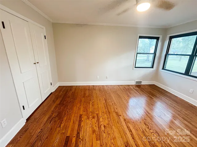 wooden floor in an empty room