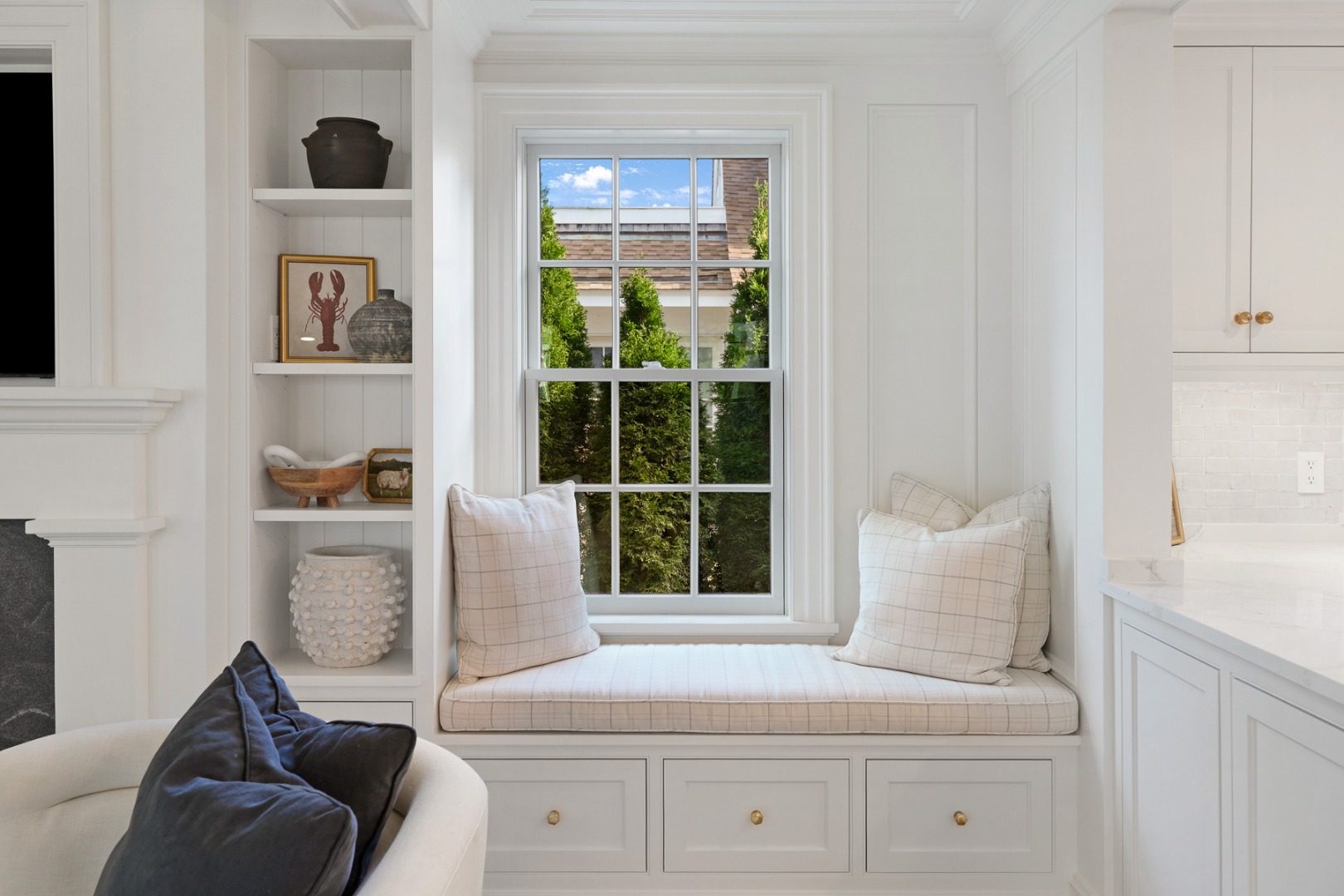 56 North Summer Street Edgartown, MA 02539 - Photo 24 of 77 a living room with furniture and a window