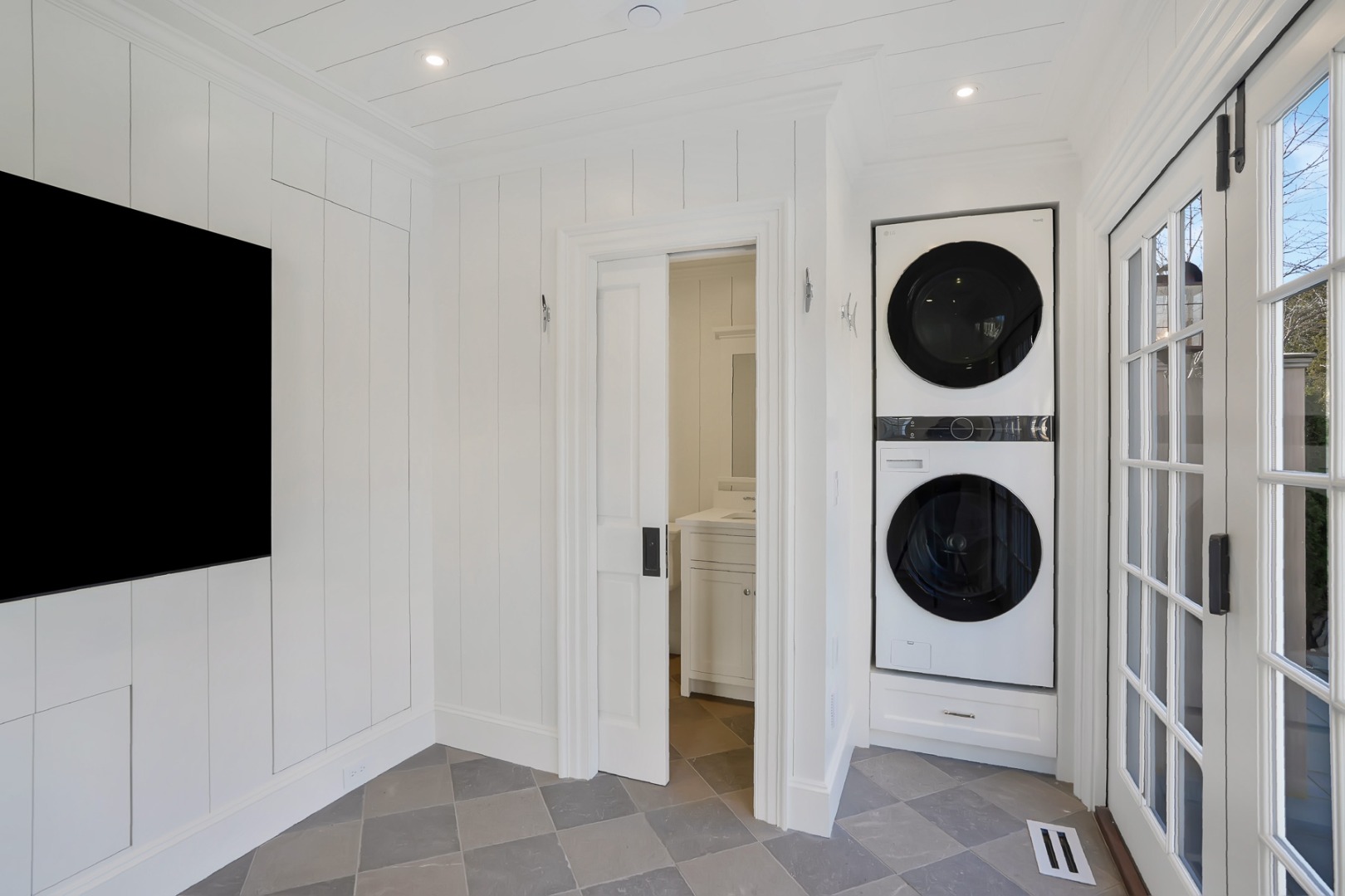 56 North Summer Street Edgartown, MA 02539 - Photo 69 of 77 Pool cabana with half bath, laundry and kitchenette