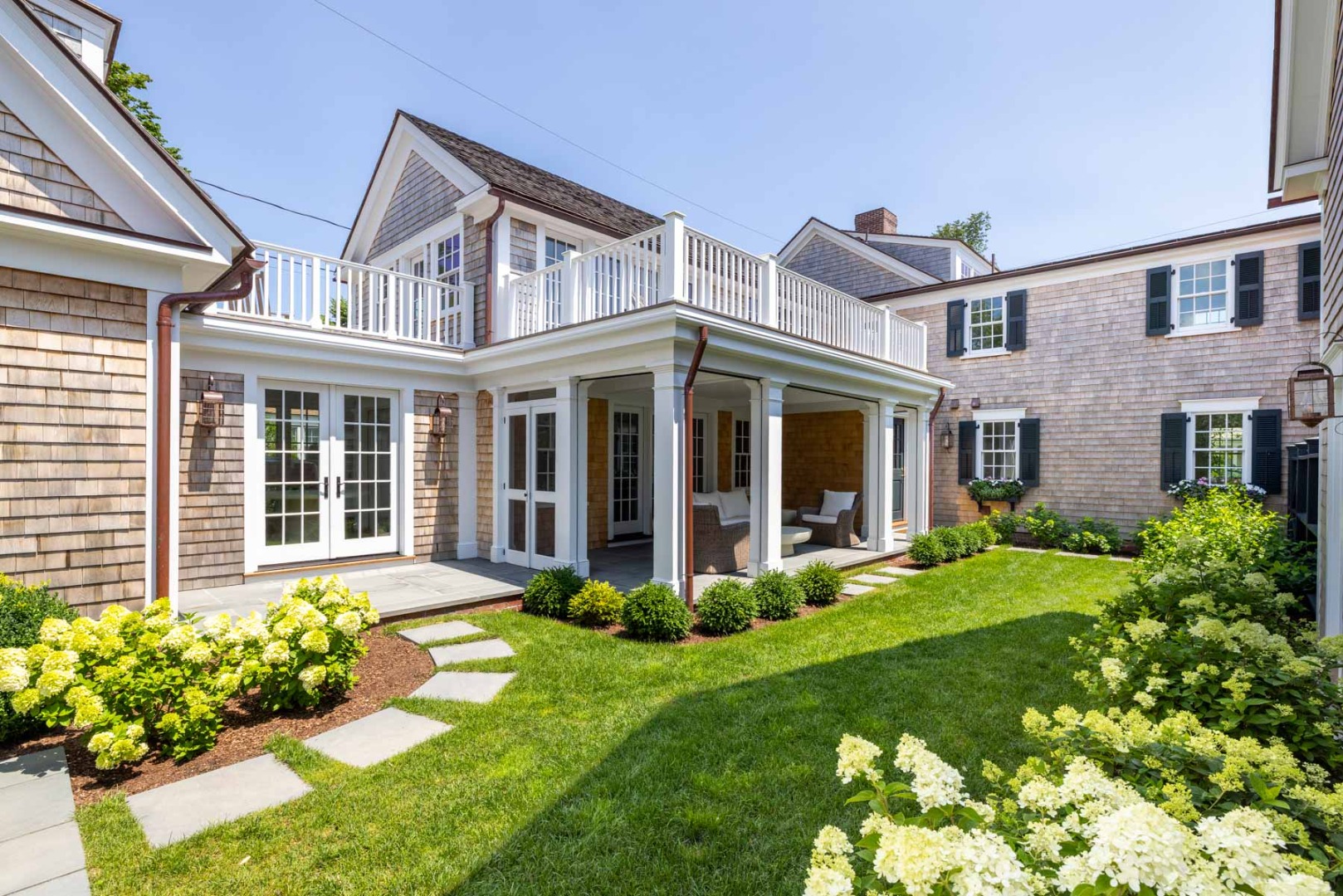 56 North Summer Street Edgartown, MA 02539 - Photo 74 of 77 front view of a house with a yard