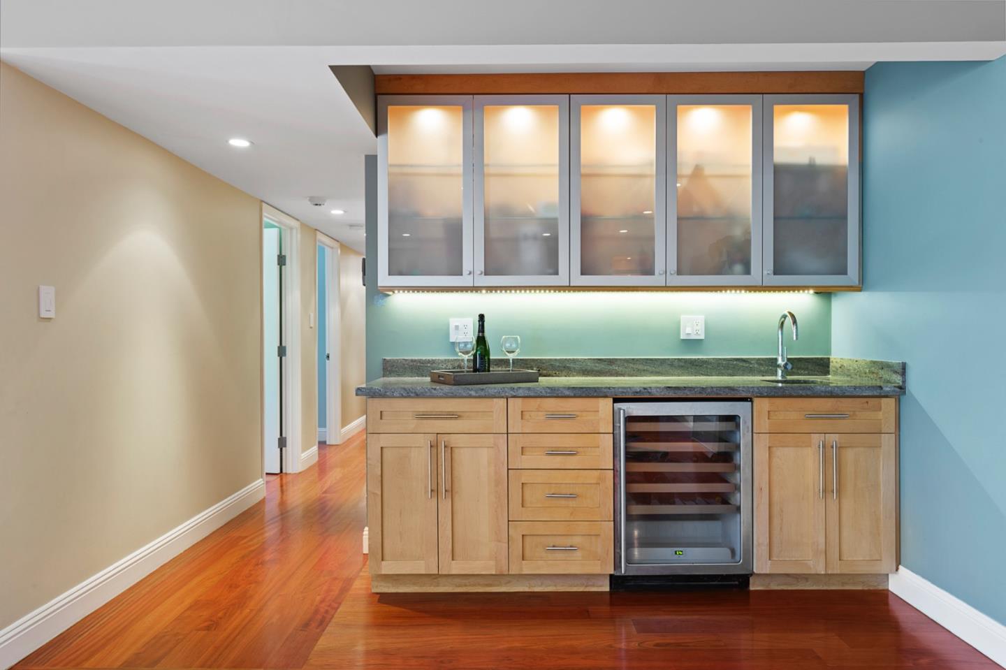 36 Tobin Clark Drive Hillsborough, CA 94010 - Photo 12 of 50 a kitchen with granite countertop a sink and a large window