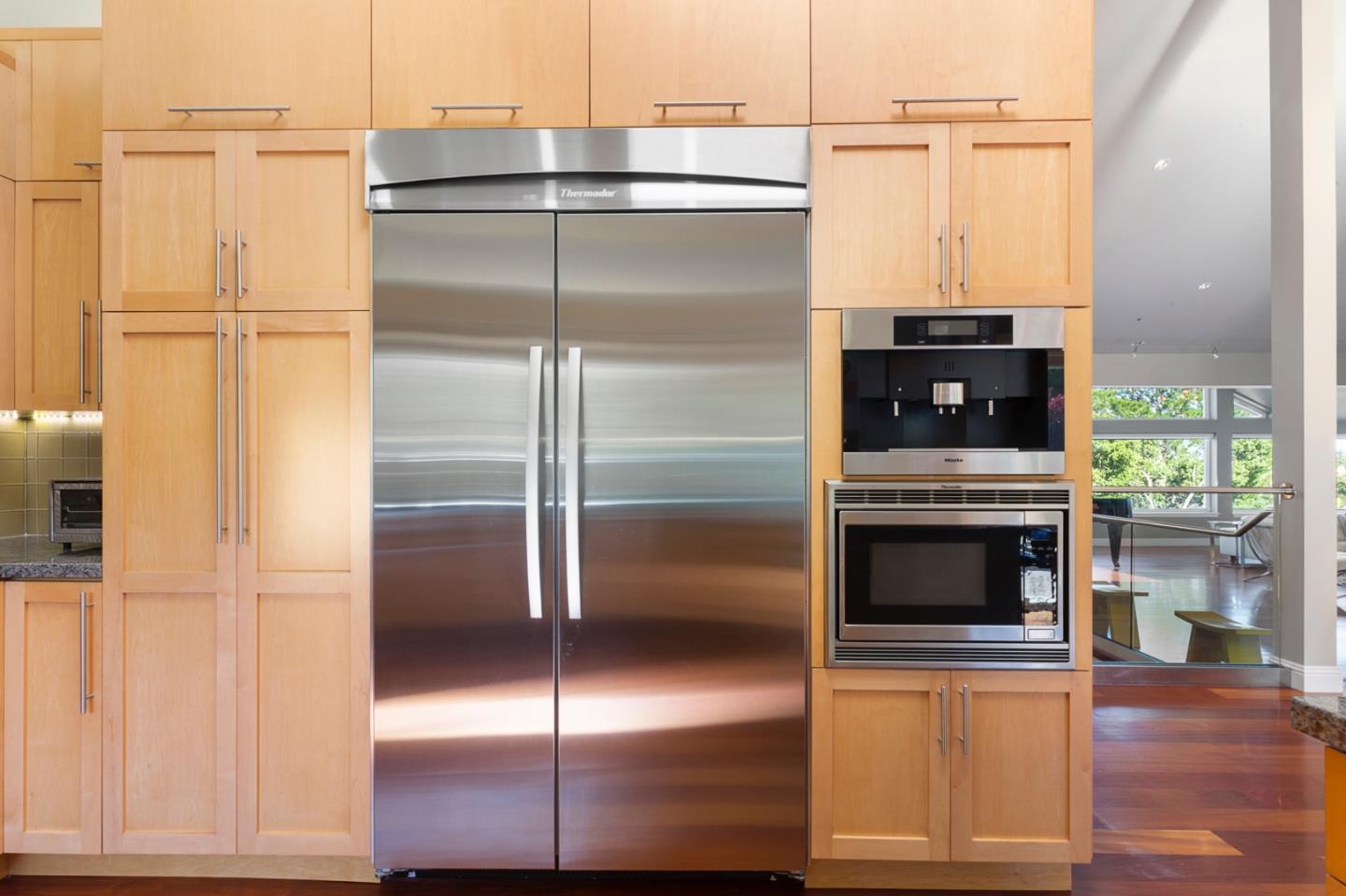36 Tobin Clark Drive Hillsborough, CA 94010 - Photo 29 of 50 a kitchen with a refrigerator and a stove