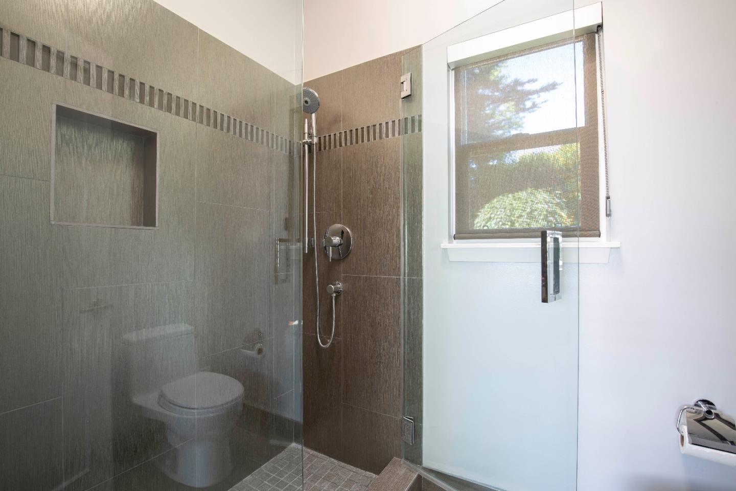 36 Tobin Clark Drive Hillsborough, CA 94010 - Photo 44 of 50 a bathroom with a toilet and a shower