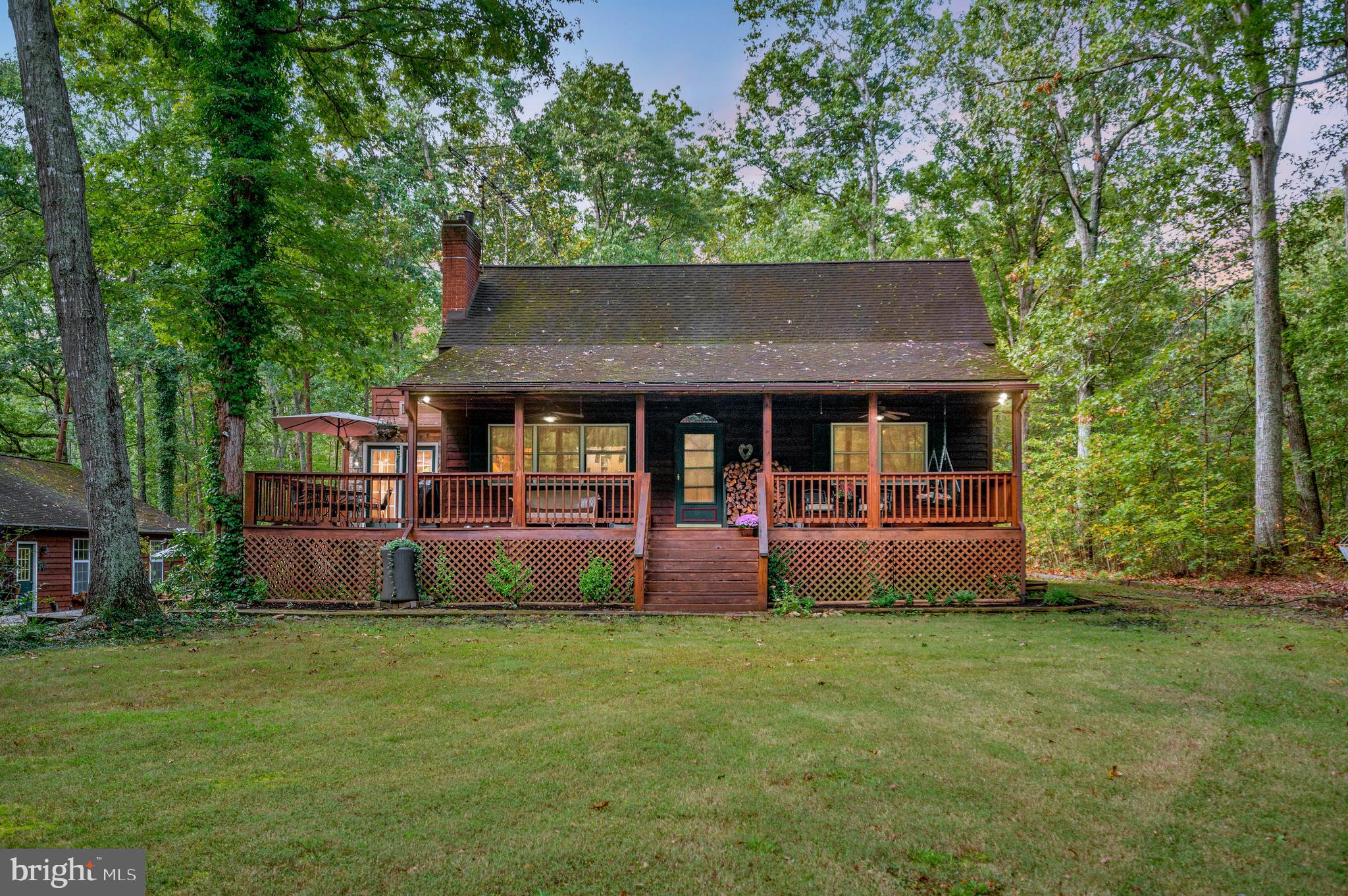 front view of house with a yard