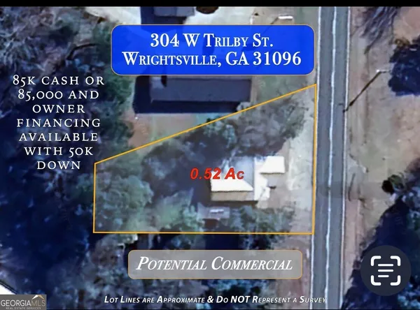 $69,000 | 304 West Trilby Street, Wrightsville, GA 31096