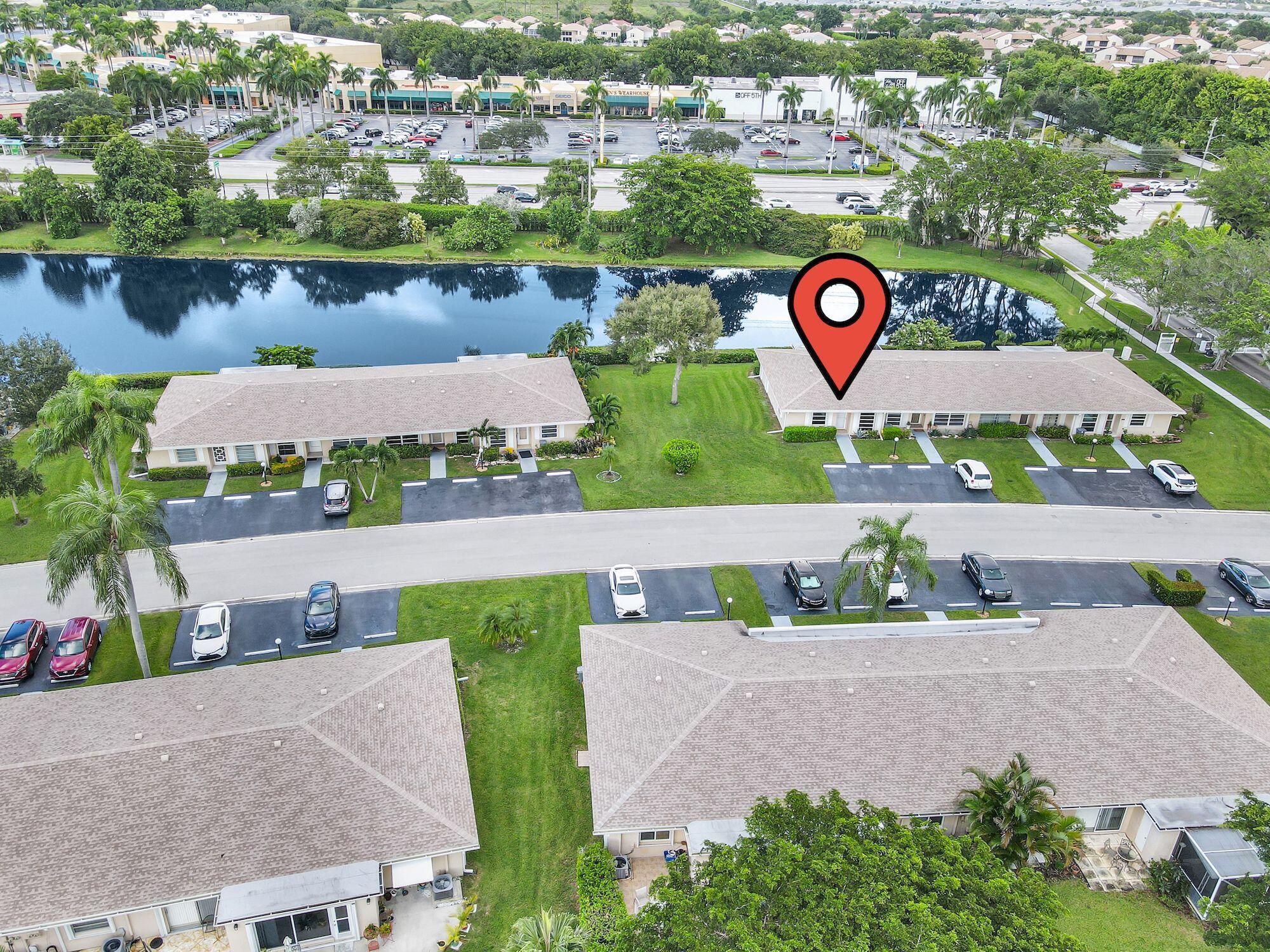 8807 Bella Vista Drive, Unit 280 Boca Raton, FL 33433 - Photo 32 of 44 an aerial view of a city