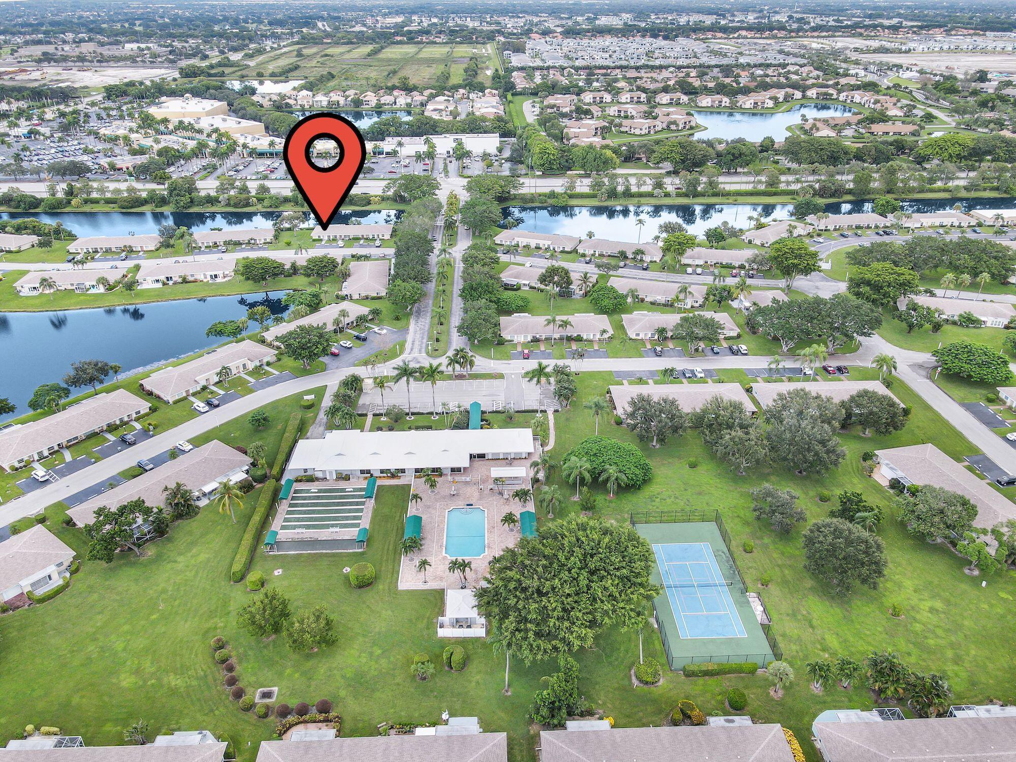 8807 Bella Vista Drive, Unit 280 Boca Raton, FL 33433 - Photo 41 of 44 a view of a city