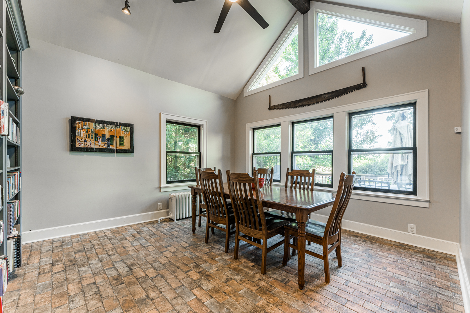 18715 West Edwards Road Antioch, IL 60002 - Photo 14 of 66 a view of a dining room with furniture window and wooden floor