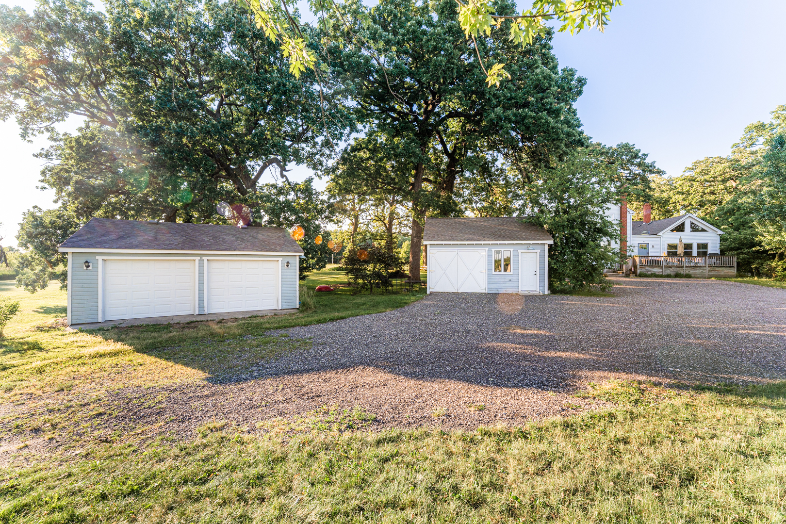 18715 West Edwards Road Antioch, IL 60002 - Photo 42 of 66 a view of a house with a yard and garage