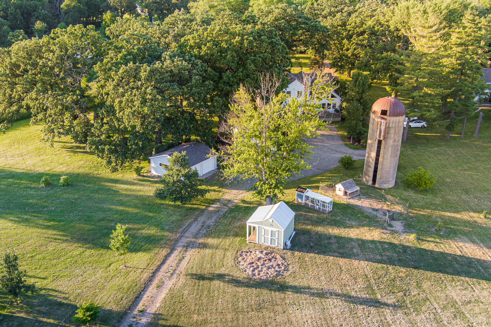 18715 West Edwards Road Antioch, IL 60002 - Photo 45 of 66 a backyard of a house with lots of green space