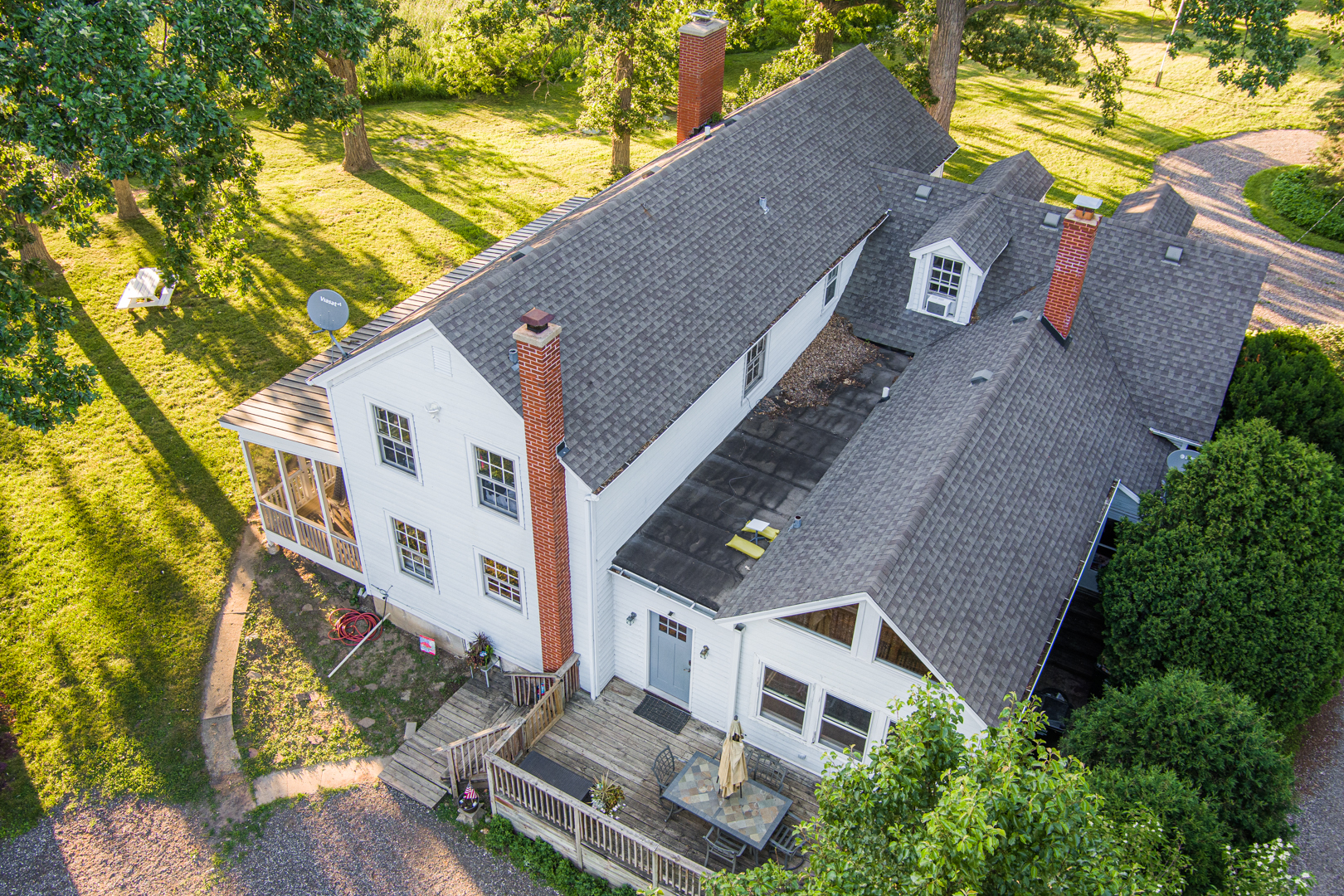 18715 West Edwards Road Antioch, IL 60002 - Photo 57 of 66 an aerial view of a house with swimming pool