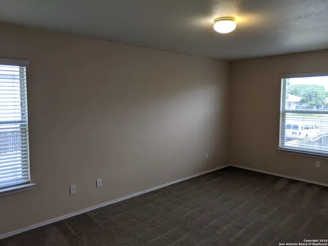 a view of a small space