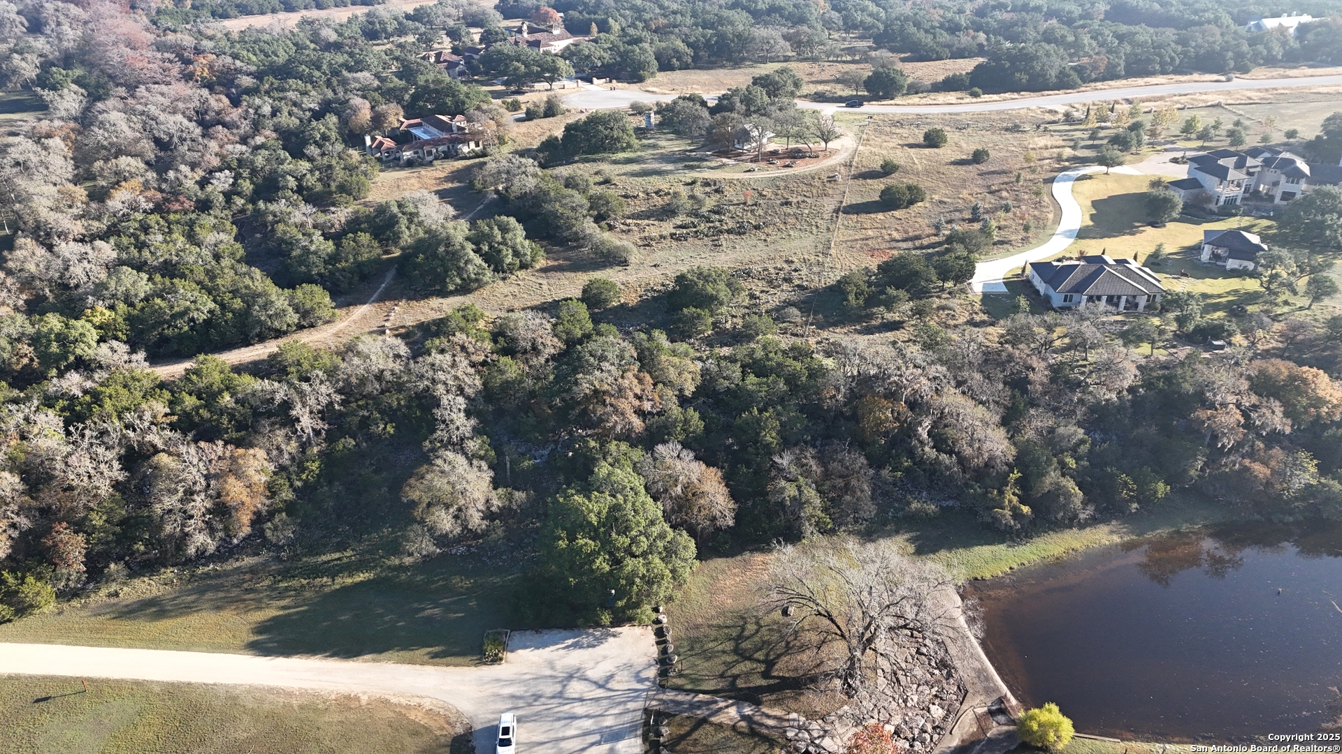 82 Swede Springs Boerne, TX 78006 - Photo 17 of 17 a view of a couch in a backyard