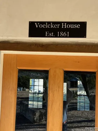 a view of front door