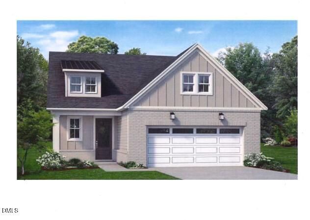 a house view with a backyard space