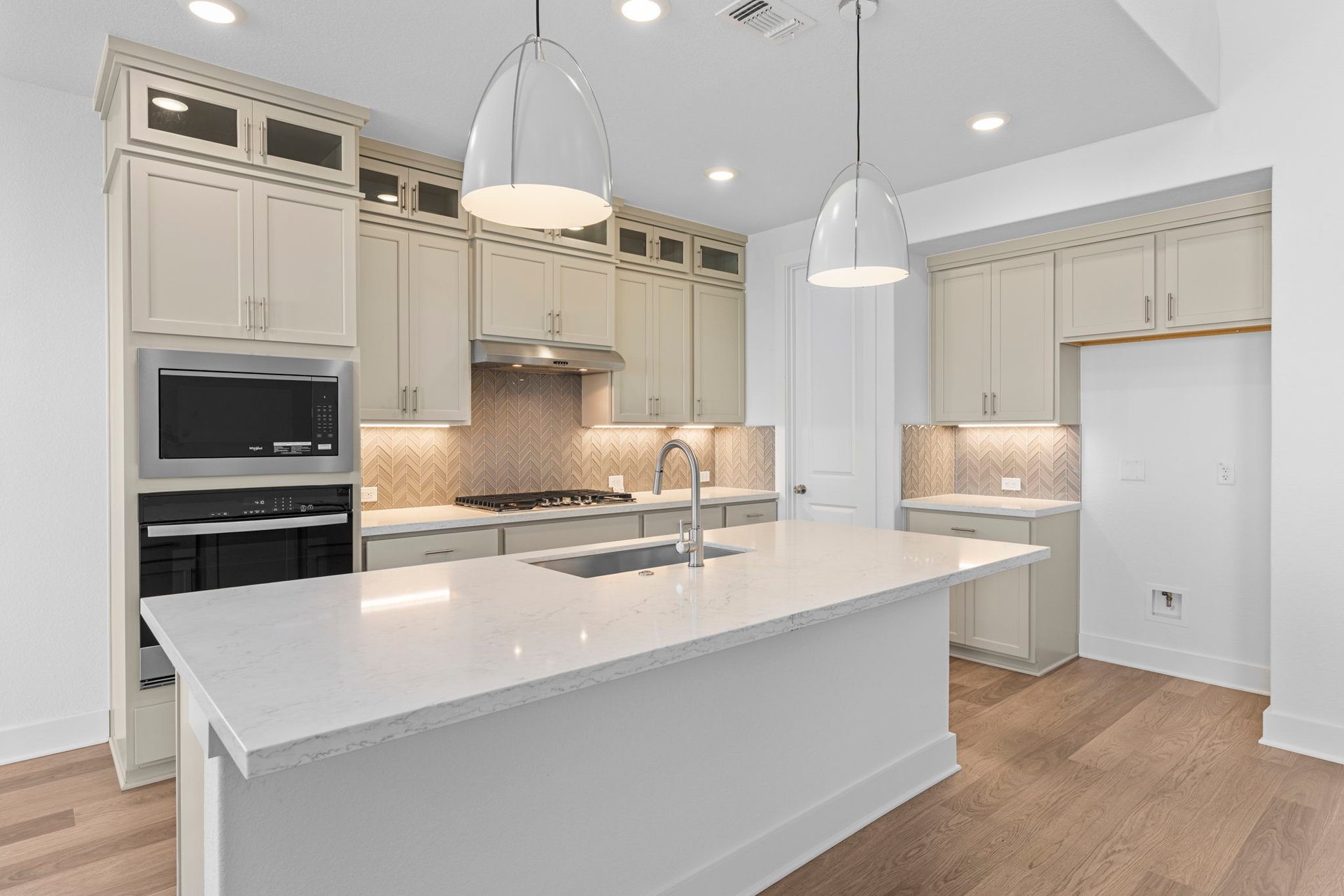 200 Wild Lily Trail Georgetown, TX 78628 - Photo 8 of 38 Large Center Island in Kitchen