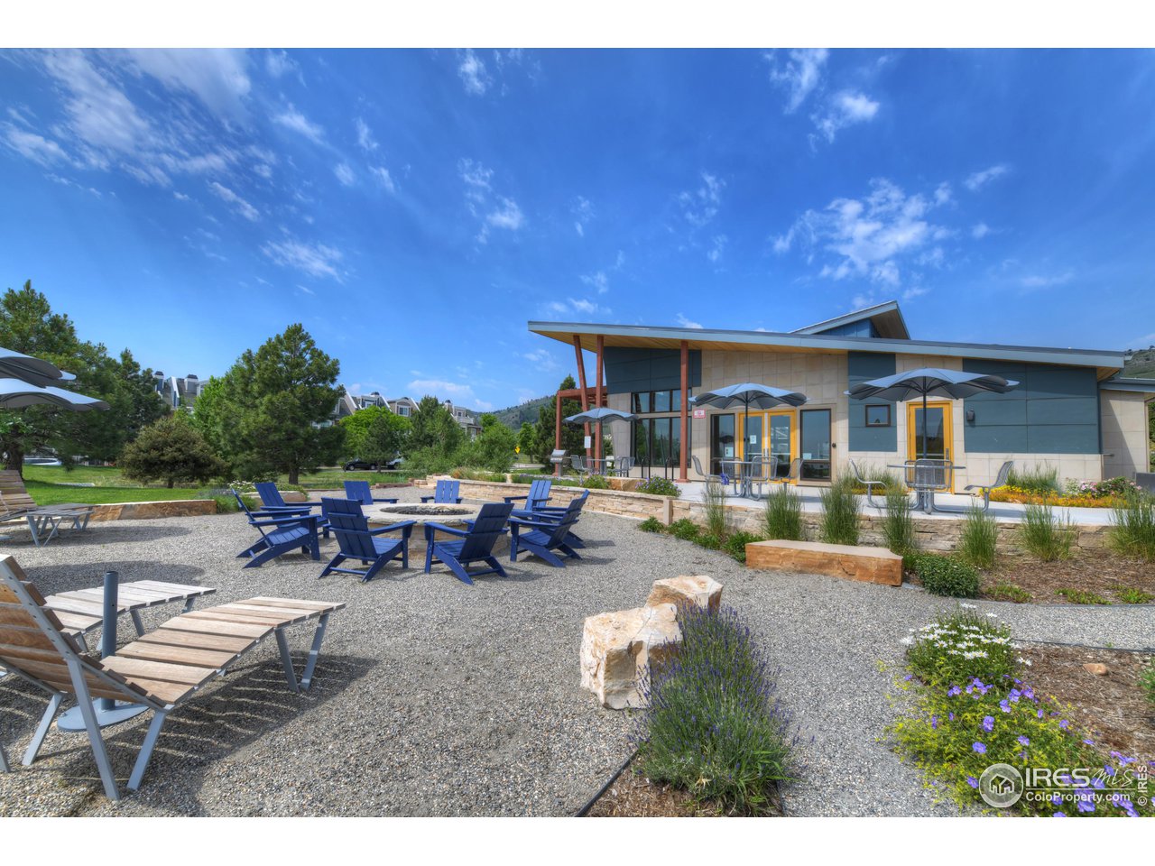 755 Terrace Circle South Boulder, CO 80304 - Photo 38 of 38 a view of a house with backyard porch and sitting area