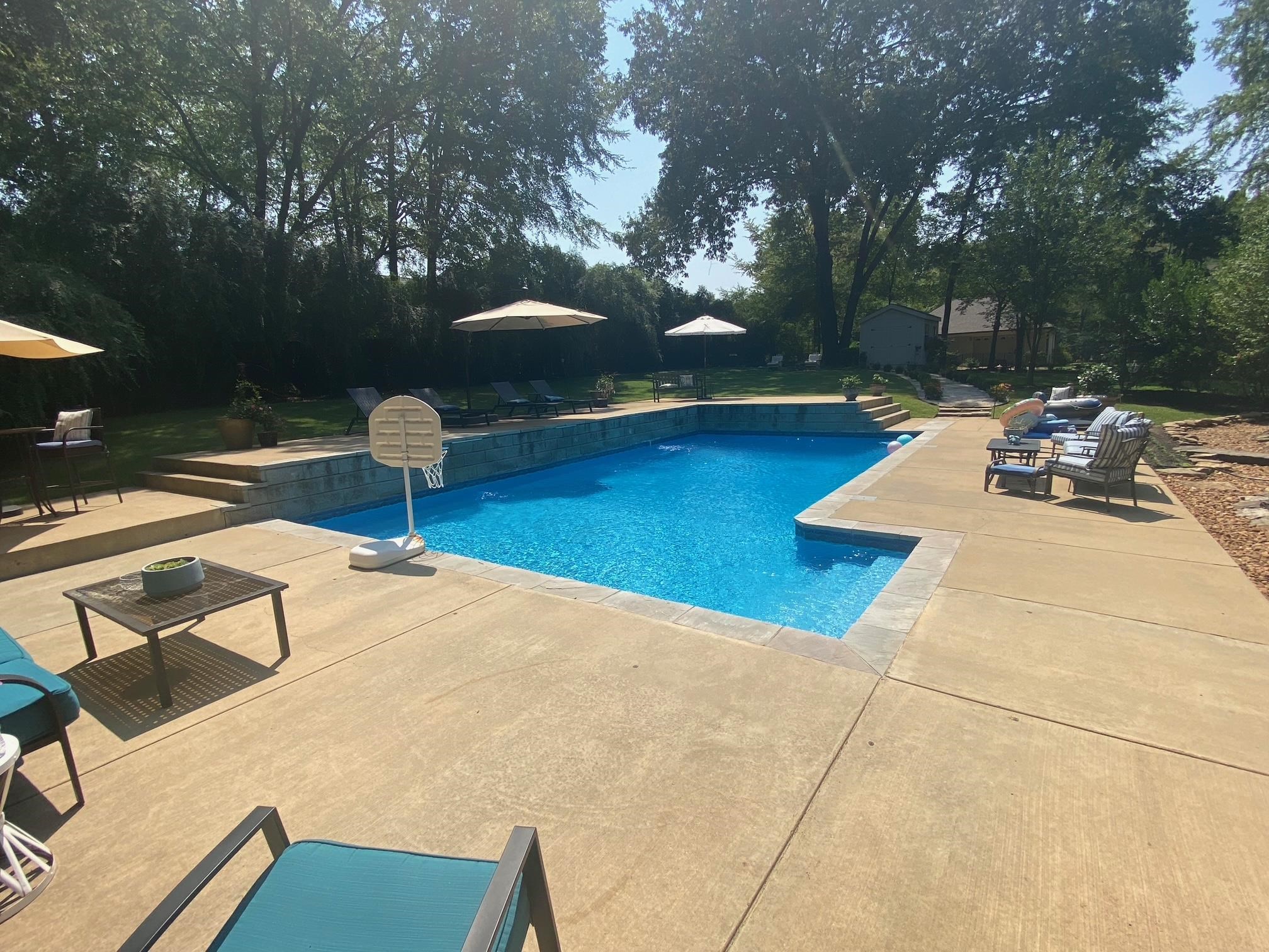 3430 Shea Road Collierville, TN 38017 - Photo 37 of 40 a view of pool with outdoor seating