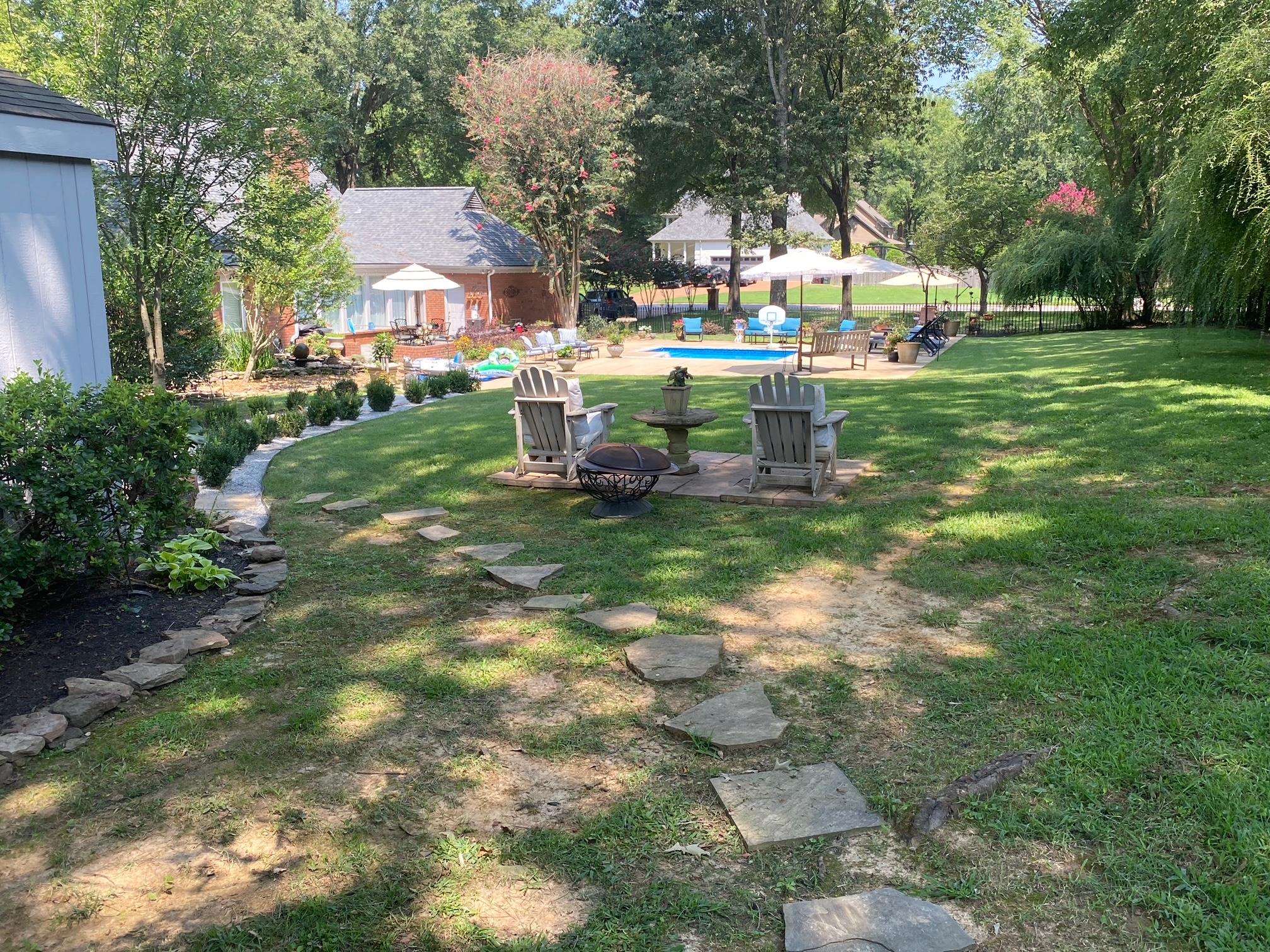 3430 Shea Road Collierville, TN 38017 - Photo 39 of 40 a chair and table in the garden