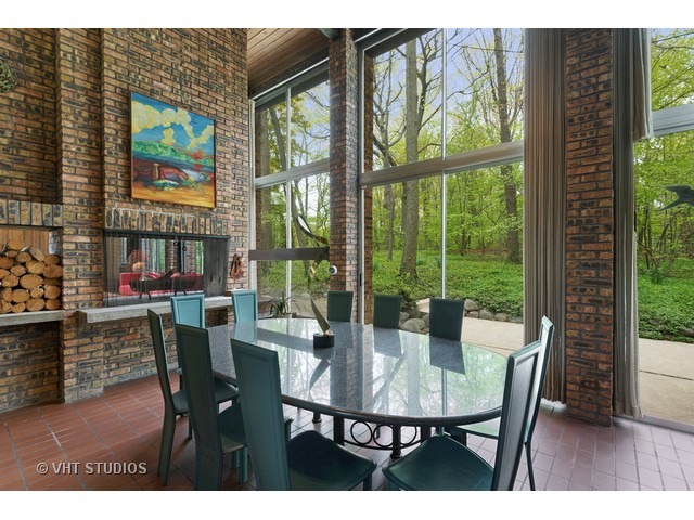 3290 Brook Road Highland Park, IL 60035 - Photo 8 of 19 a view of a dining room with furniture window and outside view