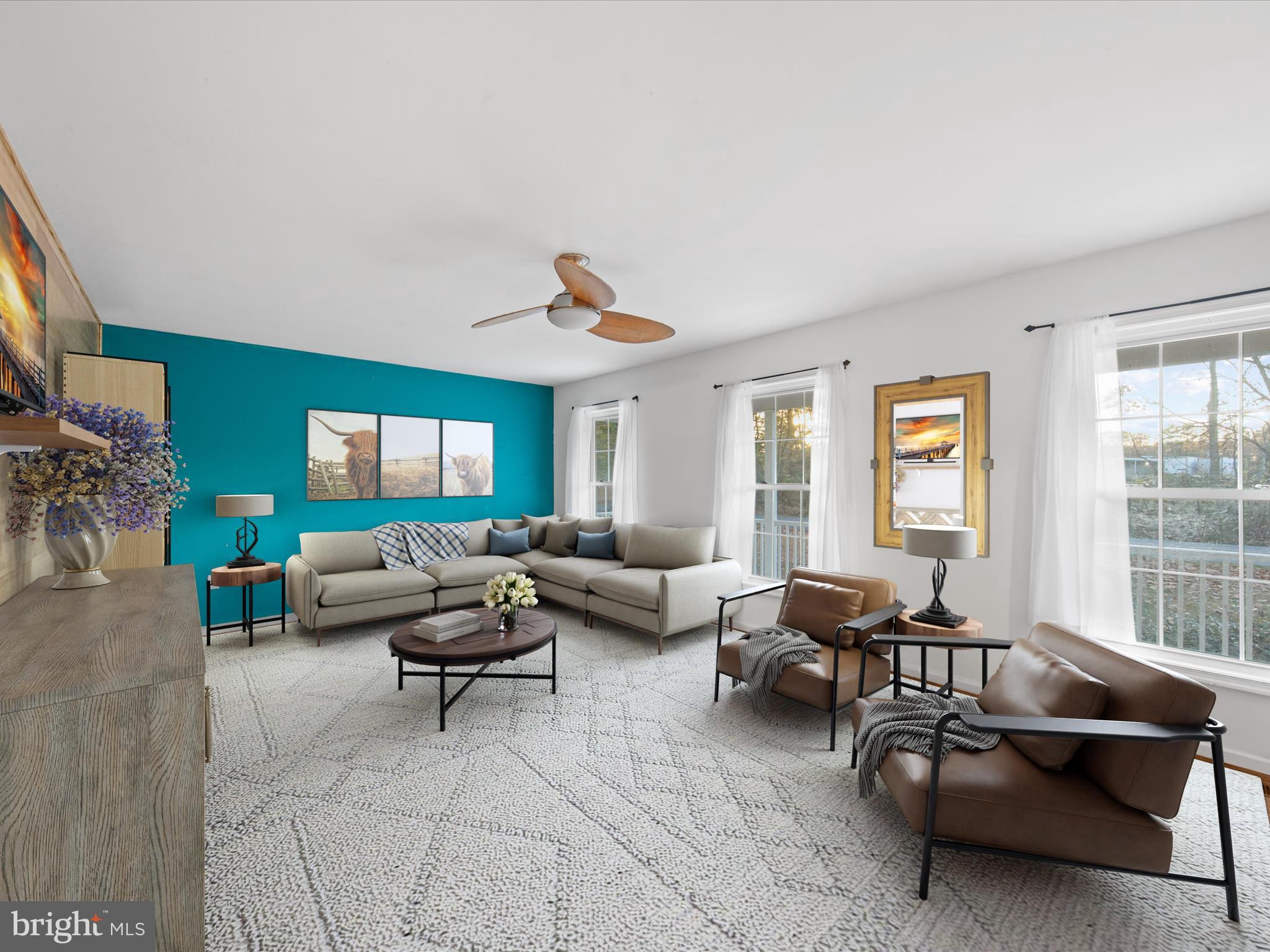 9365 Stage Road Delmar, MD 21875 - Photo 4 of 34 Living Room - Virtually Staged