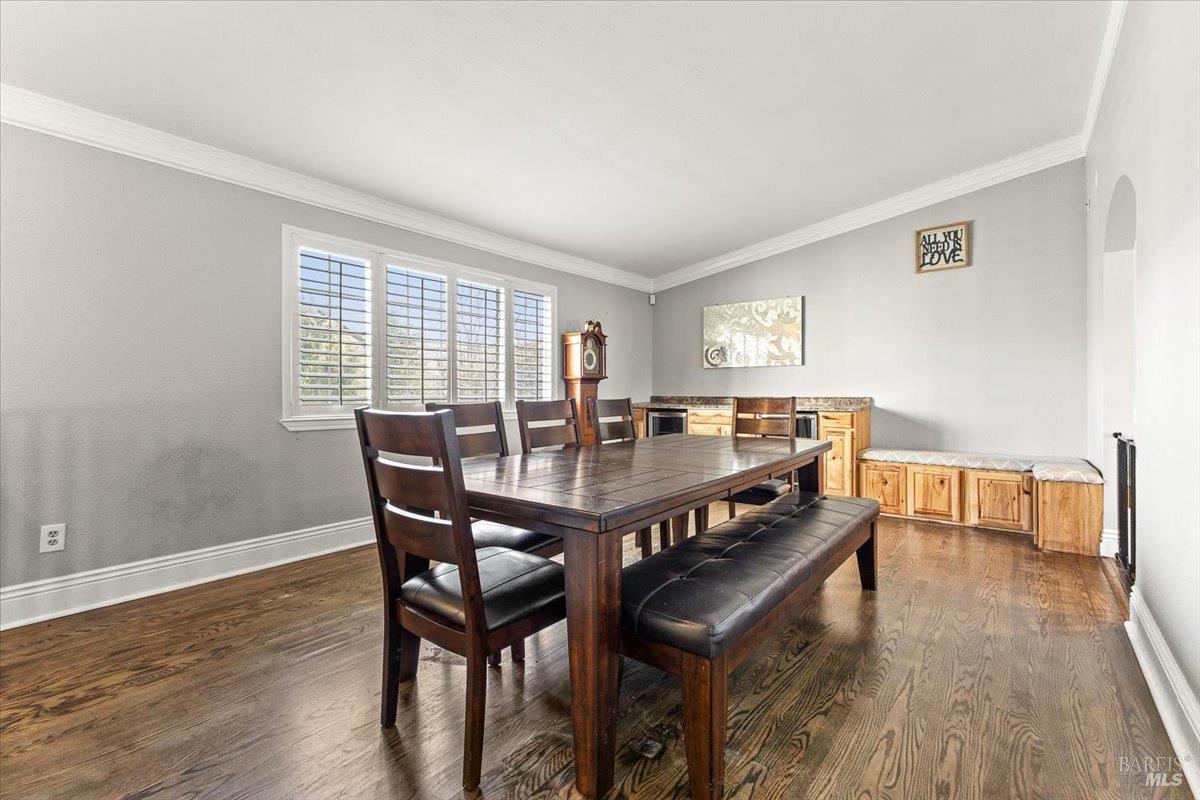 4457 Graywhaler Lane Rohnert Park, CA 94928 - Photo 8 of 51 a view of a dining room with furniture and wooden floor
