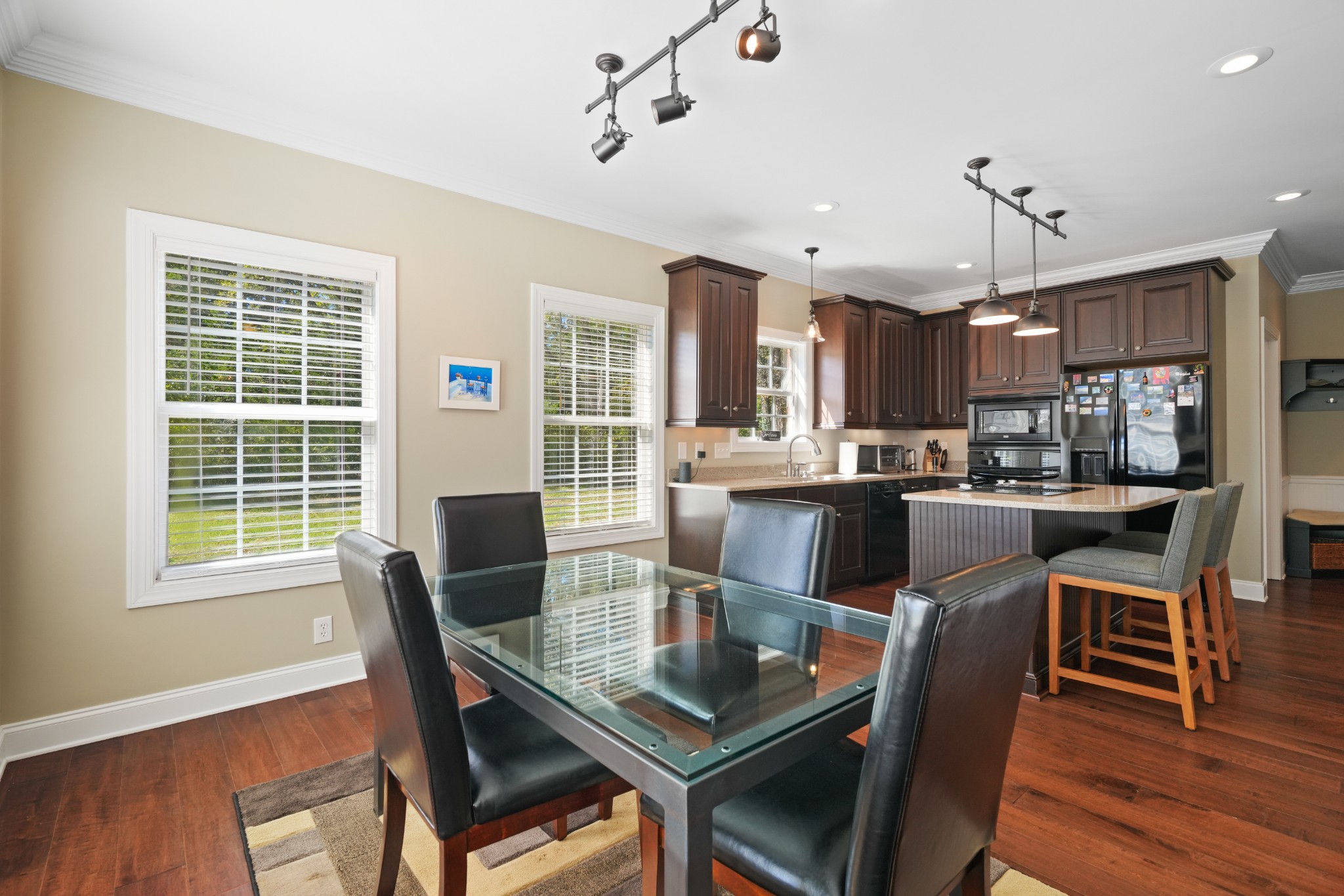 1124 Friendswood Lane Christiana, TN 37037 - Photo 17 of 34 a view of a dining room with furniture window and wooden floor