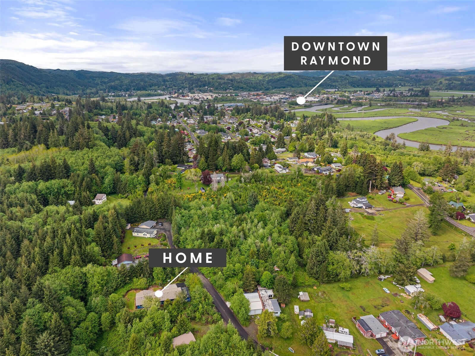 626 Ostman Road Raymond, WA 98577 - Photo 28 of 29 a view of a city