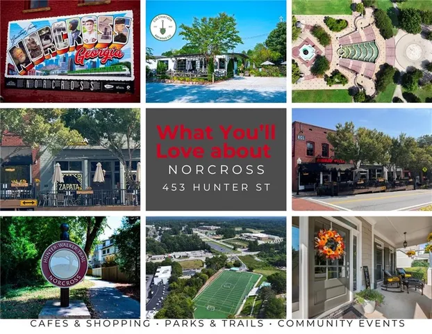 $675,000 | 453 Hunter Street Northwest, Norcross, GA 30071