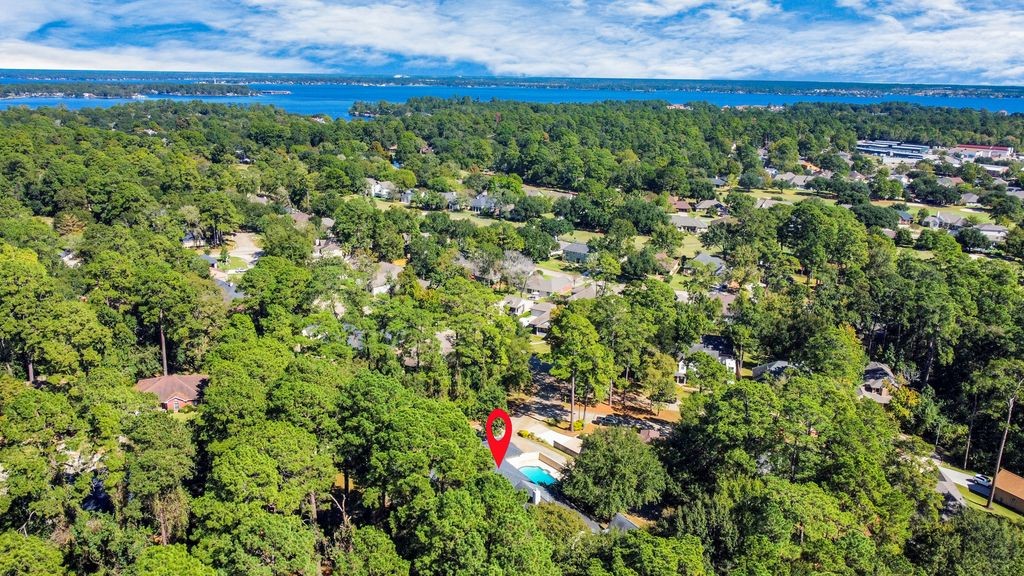 155 Springs Edge Drive Conroe, TX 77356 - Photo 46 of 49 a view of a yard with plants