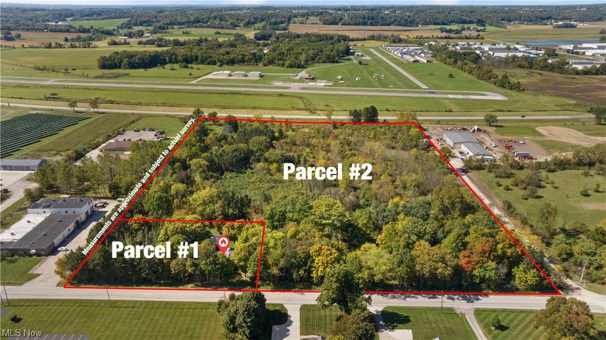 9884 Rittman Road Wadsworth, OH 44281 - Photo 18 of 27 Bird's eye view featuring a rural view