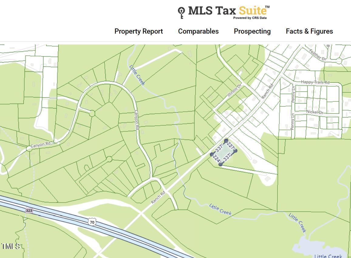 797 Ranch Rd Clayton. Parcel Map - AKA L