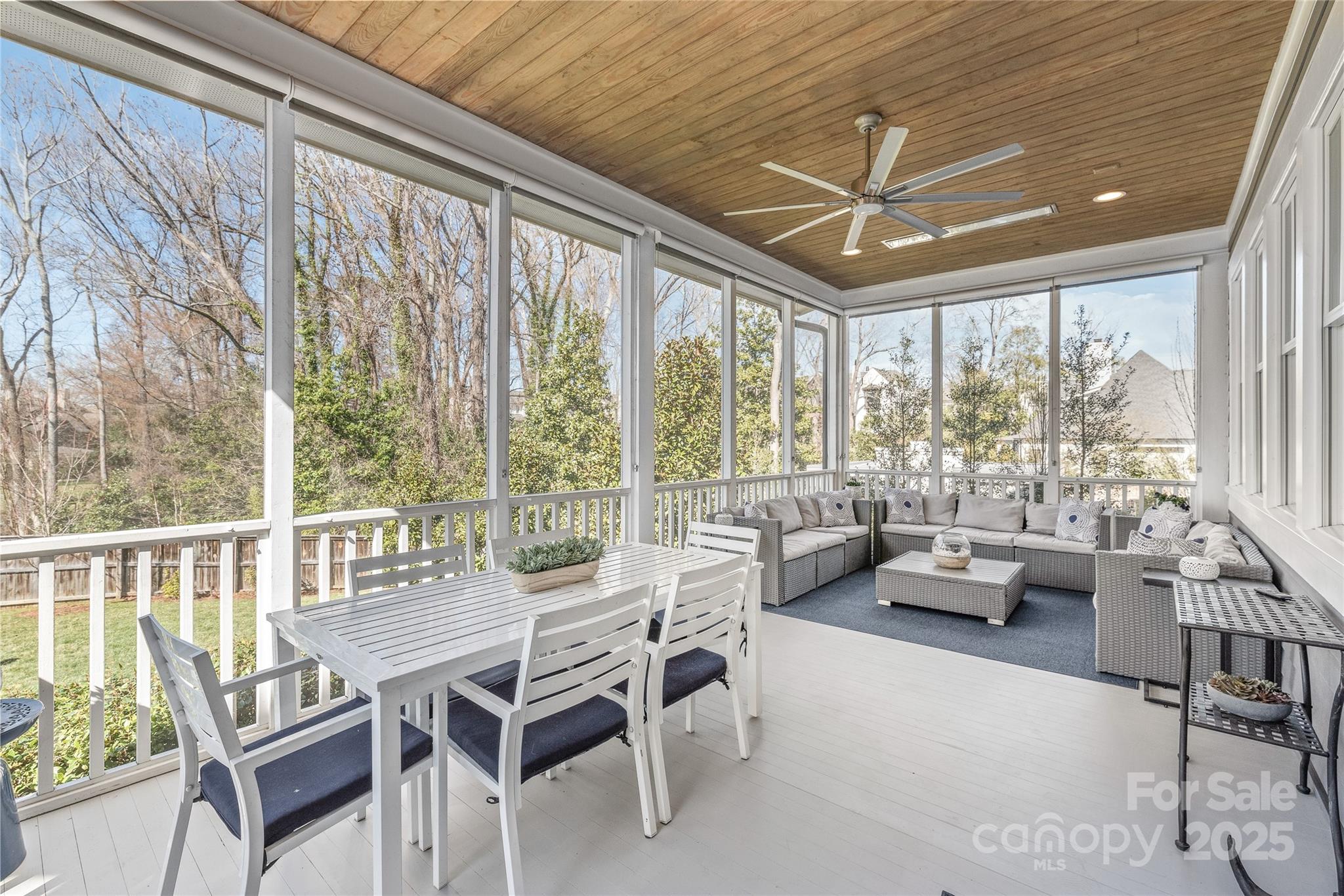 5717 Closeburn Road Charlotte, NC 28210 - Photo 34 of 40 a living room with furniture and a large window