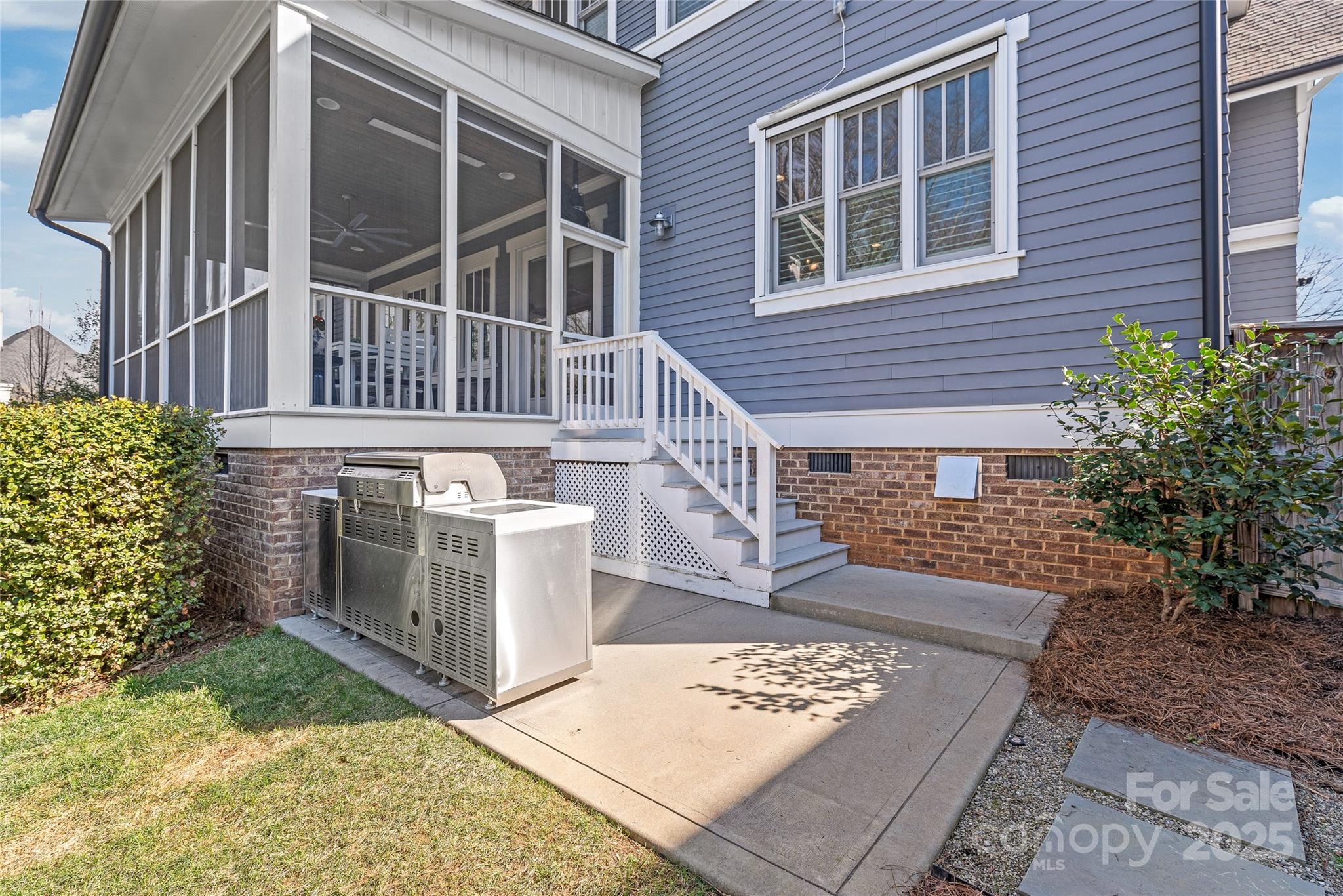 5717 Closeburn Road Charlotte, NC 28210 - Photo 35 of 40 a view of a brick house with windows